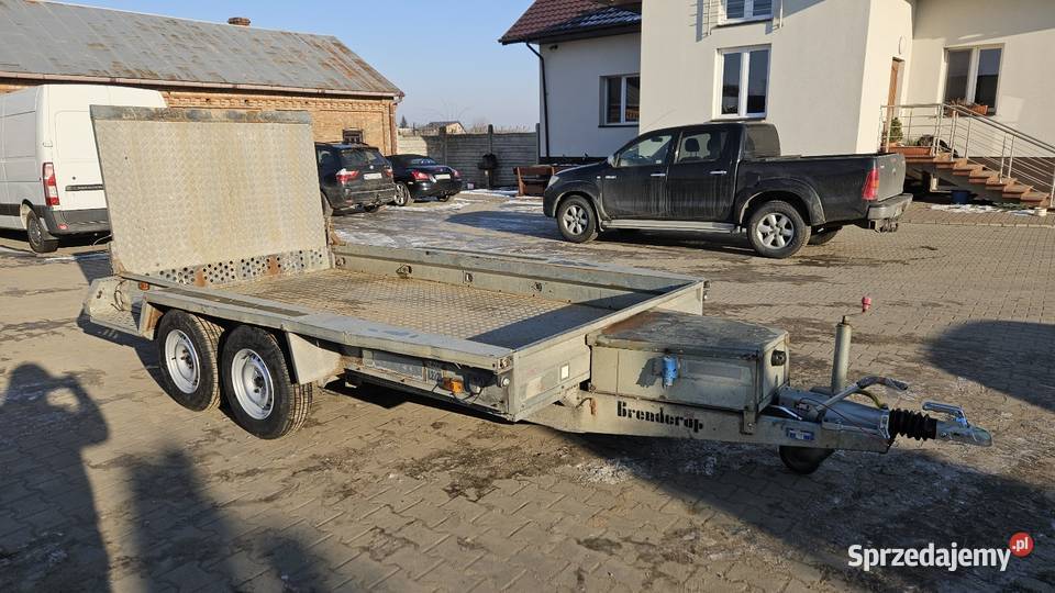 Przyczepa laweta Brenderup 35t wciągarka nowe 2725kg Lawety Sochaczew