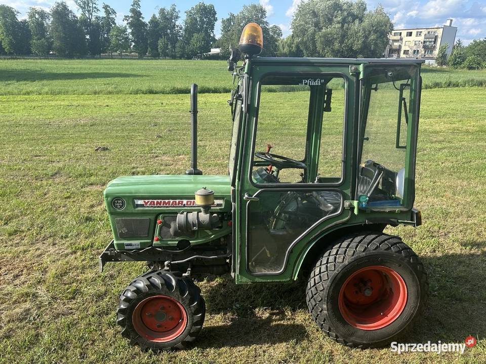 Traktorek ogrodniczy sadowniczy komunalny Yanmar Kabina Mińsk Mazowiecki sprzedam