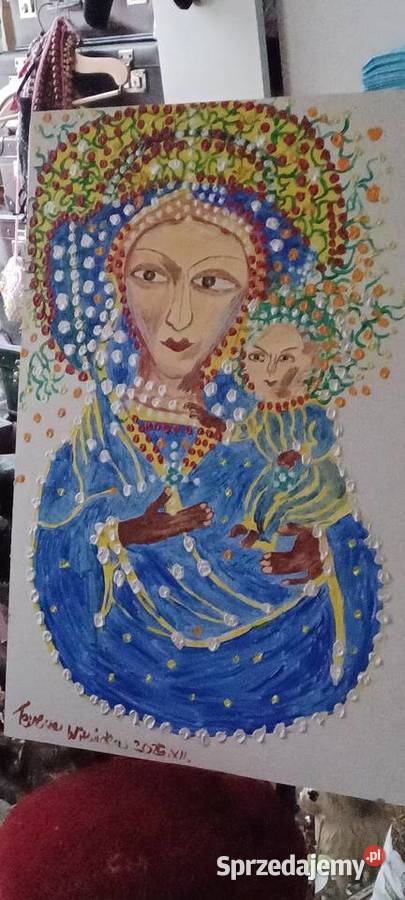6190 NAJWAŻNIEJSZA JEST MATKA BOSKA OBRAZ wielokolorowy Swarzędz