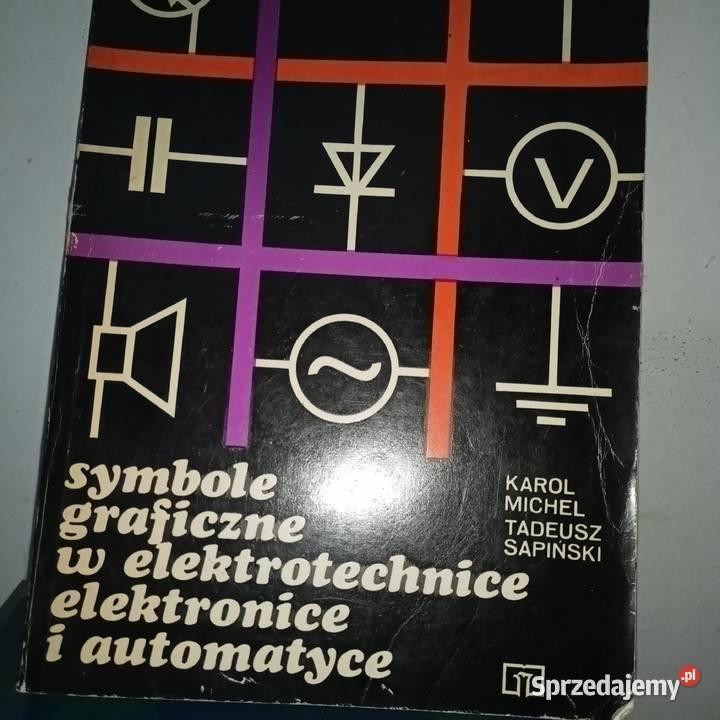 Symbole graficzne w elektrotechnice elektronice technika, nauki techniczne Gdańsk