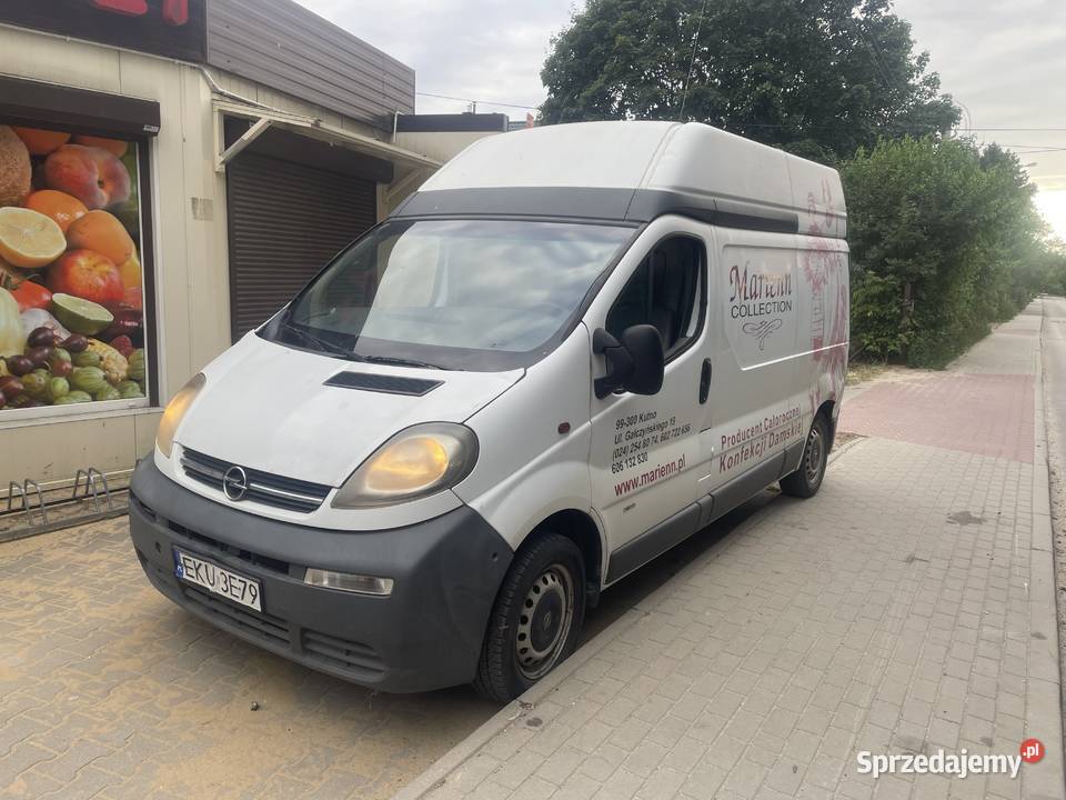 Opel vivaro Długi wysoki mazowieckie sprzedam