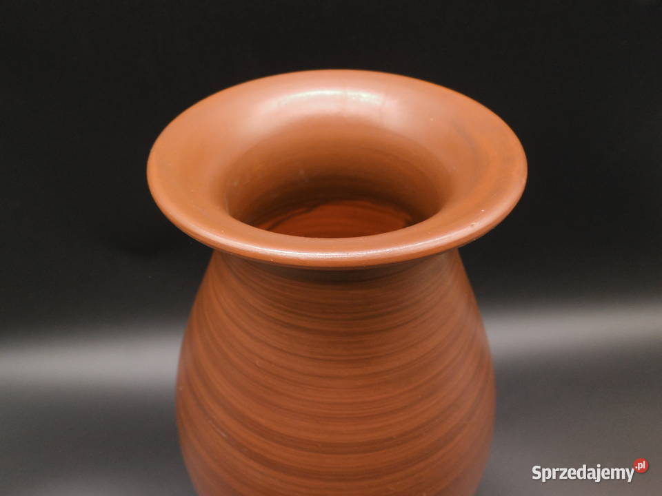 Wazon gliniany wolumetryczny wykonany ręcznie Raszków sprzedam