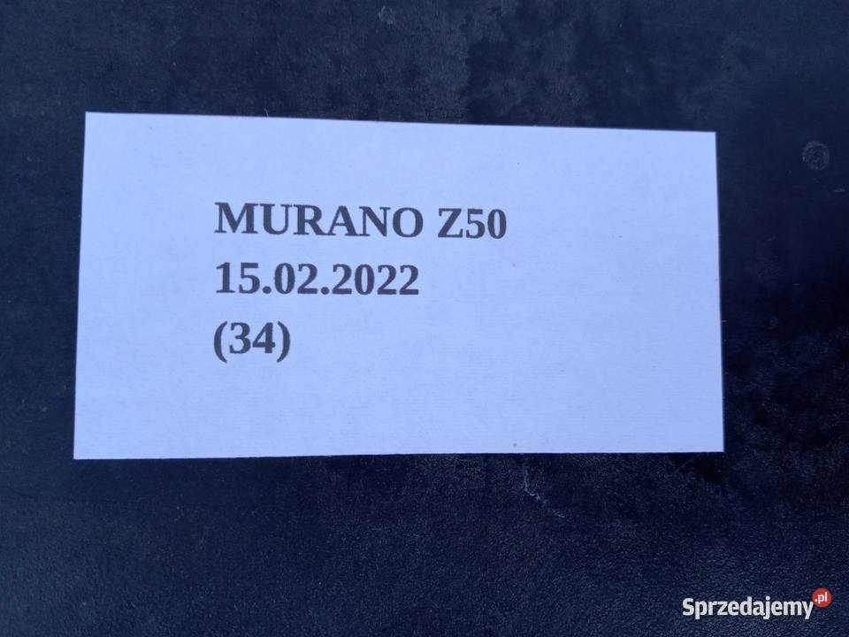 SUBWOOFER GŁOŚNIK BOSE NISSAN MURANO Z50 wielkopolskie Nowy Tomyśl
