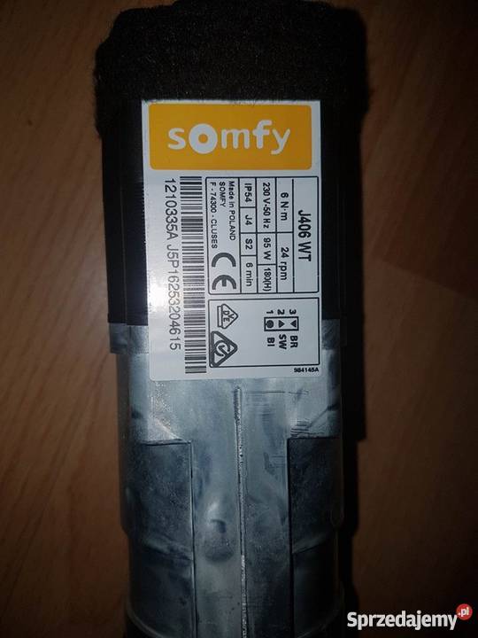 napęd radiowy somfy j406 rts Włocławek