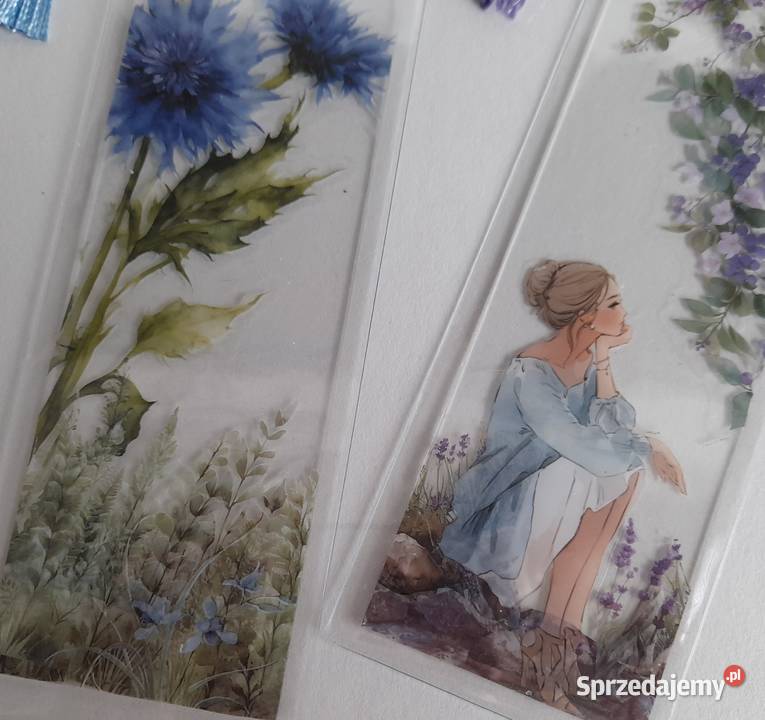 Zakładka do Książki Zakładki 2 sztuki Hand Made Rękodzieło