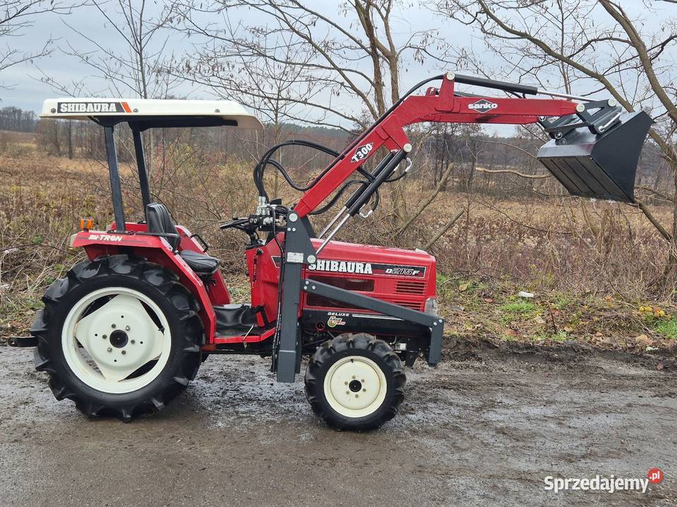 Traktorek SHIBAURA D215D 21 44 Wspomaganie Skrzynia biegów Manualna Małuszyn