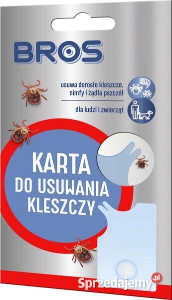 Karta do usuwania kleszczy 15942026 Hodowla i gospodarstwo Kamionna