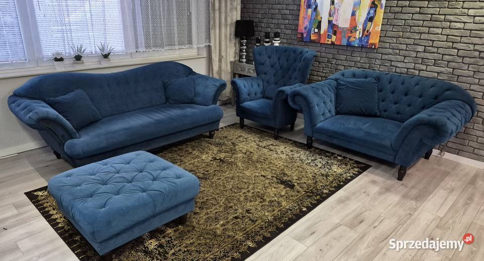 Komplet mebli wypoczynkowych CHESTERFIELD 321 kujawsko-pomorskie Sypniewo