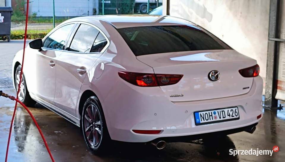 Mazda 3 20 180 MHYBRID FULL radar hud skóra przyciemniane szyby lubuskie Gorzów Wielkopolski