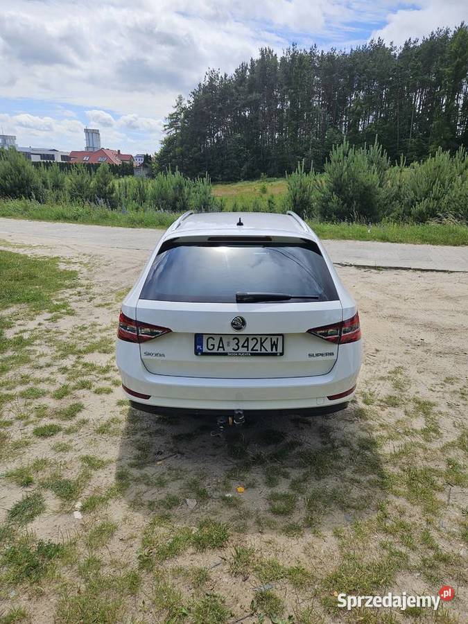 Skoda Superb20TdiDSG AutomatWersja STYLE Salon czujnik zmierzchu Gdynia