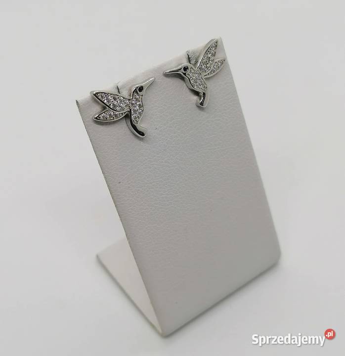 Nowe srebrne kolczyki próby 925 170g Elbląg