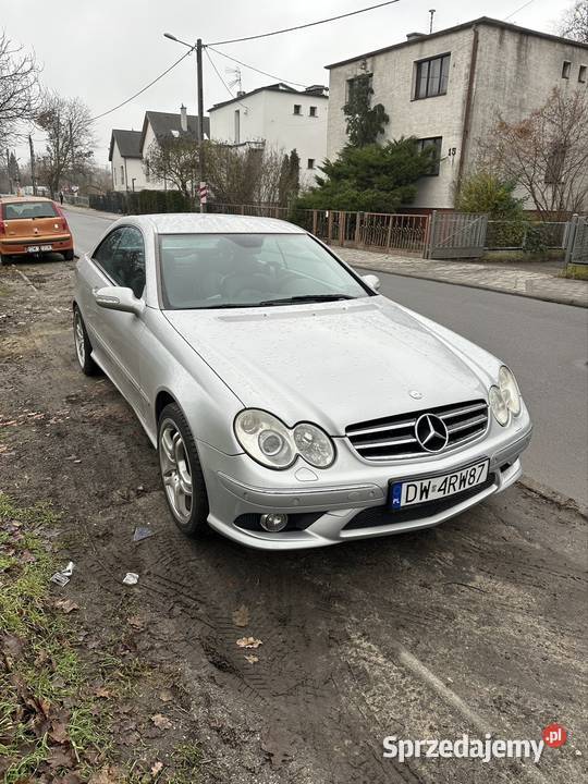 CLK 200 AMG PLUS GAZ KOMPRESOR Sportowy / Coupe Wrocław sprzedam