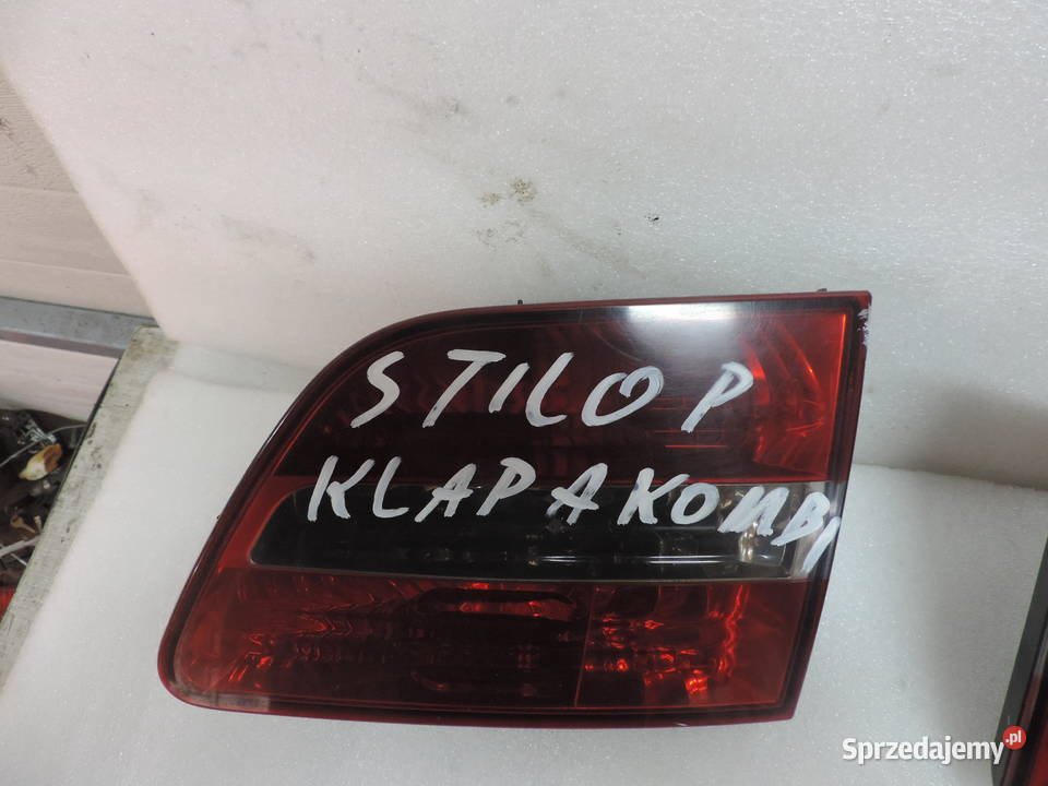 LAMPA PRAWY TYŁ W KLAPIE FIAT STILO KOMBI osobowe Nowy Sącz