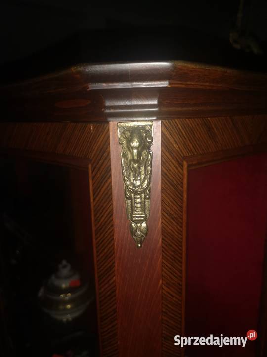 Serwantka witrynka intarsje Gdańsk