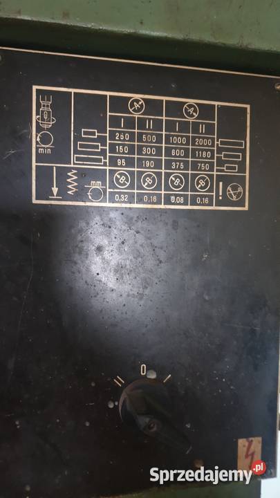 Wiertarka słupowa kolumnowa NK 203 Produkcja Gdańsk