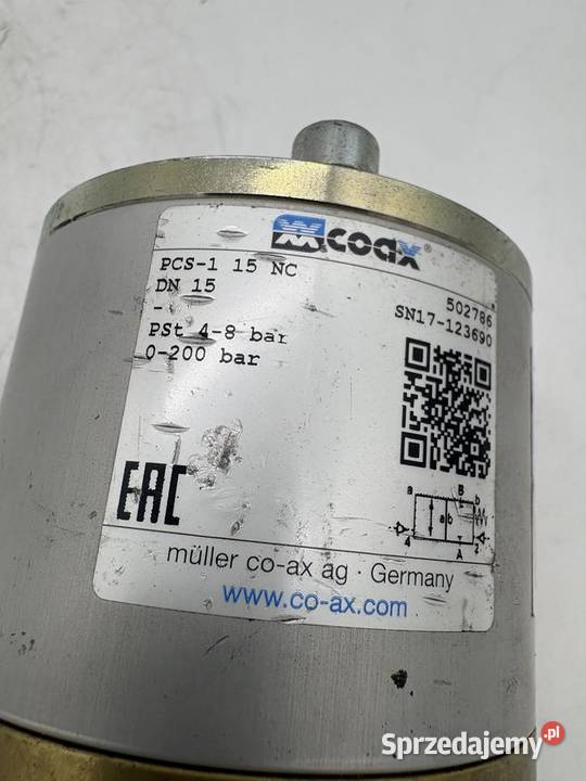 Coax PCS1 15 NC Cartridge Valve mazowieckie sprzedam