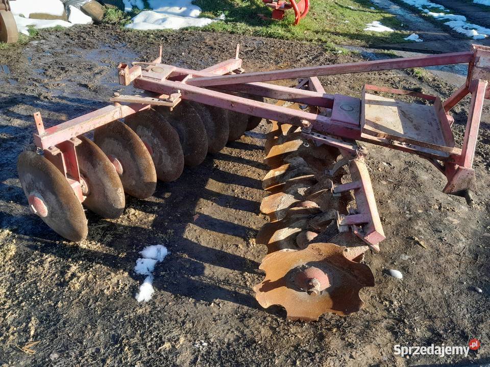 Brona talerzowa 2x8 małopolskie Gnojnik