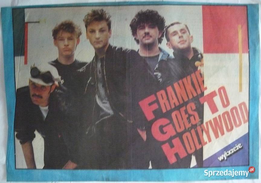 PLAKATY FRANKIE GOES TO HOLLYWOOD WYPRZEDAŻ Pozostałe Bydgoszcz