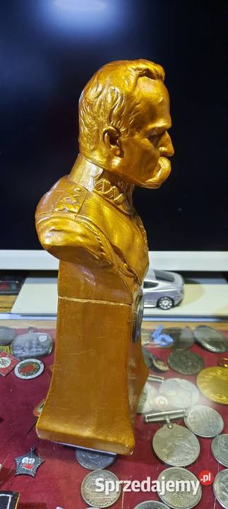 FIGURKA Popiersie Józef Piłsudski 1 Rękodzieło Warszawa