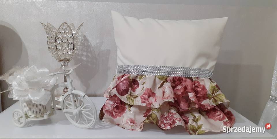 Zasłony ze złotym ornamentem Mława sprzedam