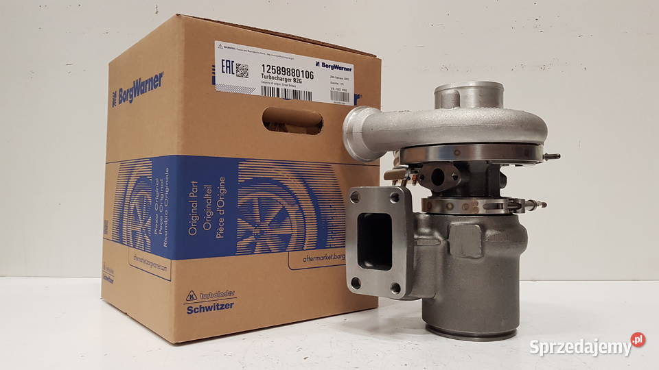 Nowa turbosprężarka BorgWarner KKK 12589880106