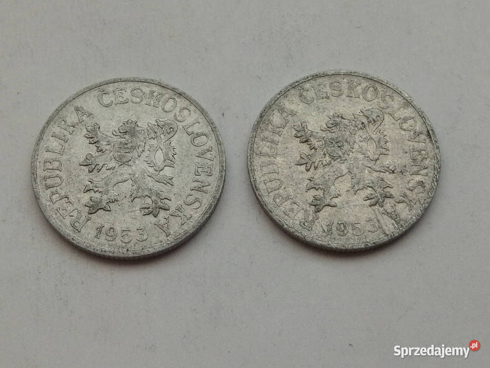 2 monety 10 hależy 1953r Dąbrowa Górnicza