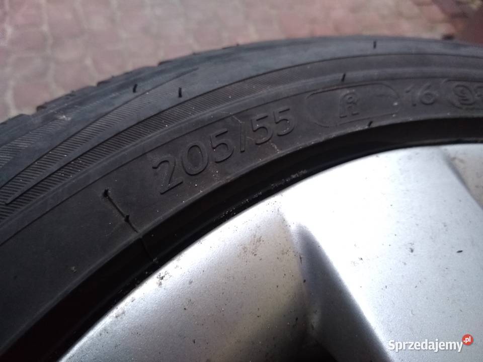 Opony lato z felgami 20555r16 golf 4 audi a3 Motoryzacja mazowieckie Maciejowice