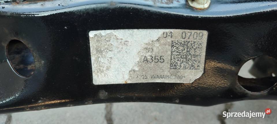 VW TIGUAN II BELKA ZAWIESZENIE TYŁ 3Q0505235AC dolnośląskie sprzedam