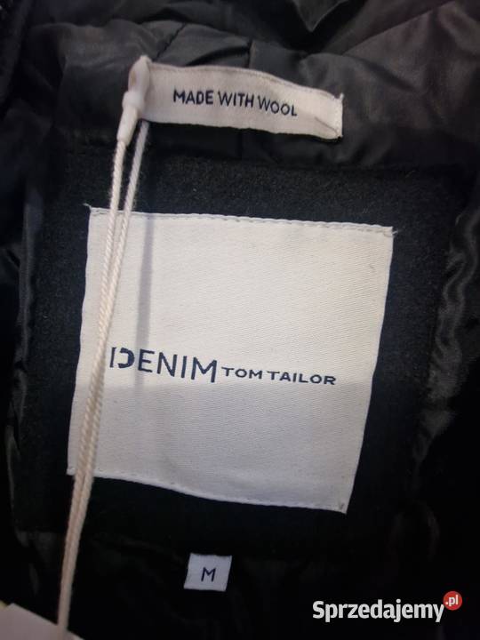 Płaszcz wełniany męski TOM TAILOR DENIM z Płaszcz zimowy Chojnice
