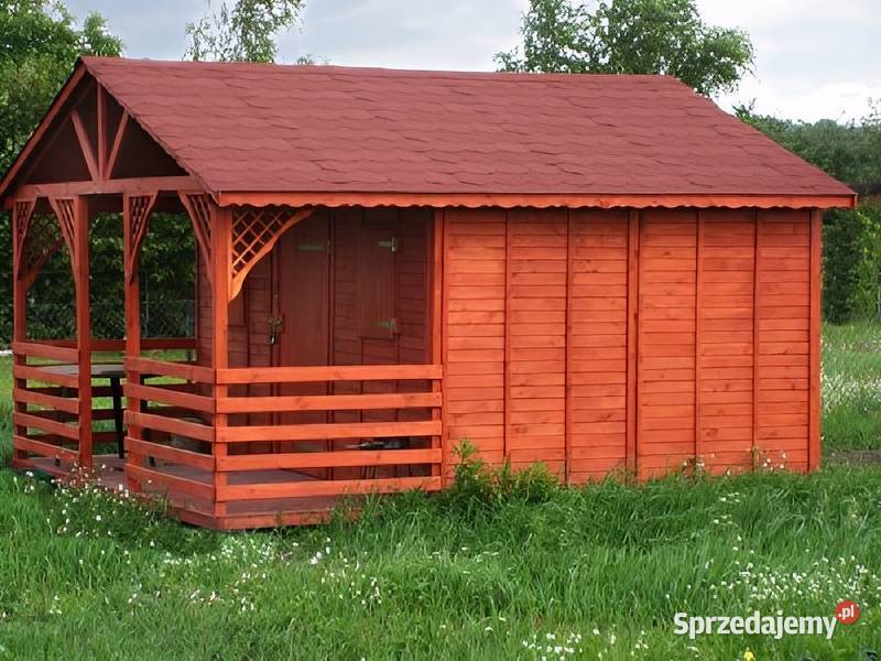 Domek dom letniskowy Jaś 45x45m domeczek Parzymiechy
