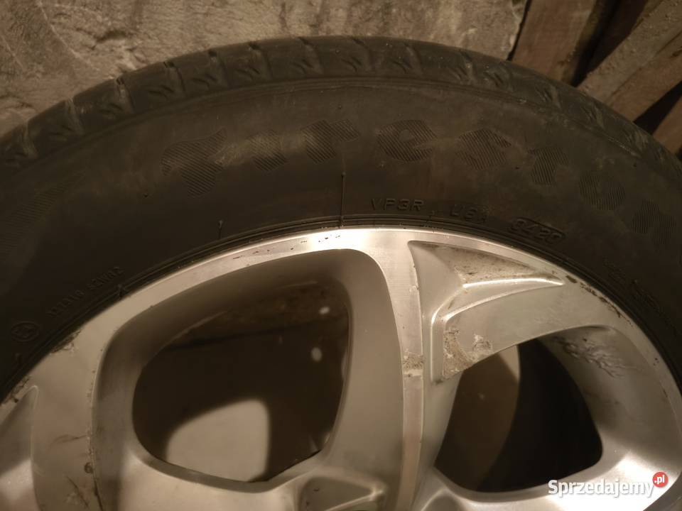 Komplet alufelgi peugeot 508 firestone małopolskie Kraków sprzedam