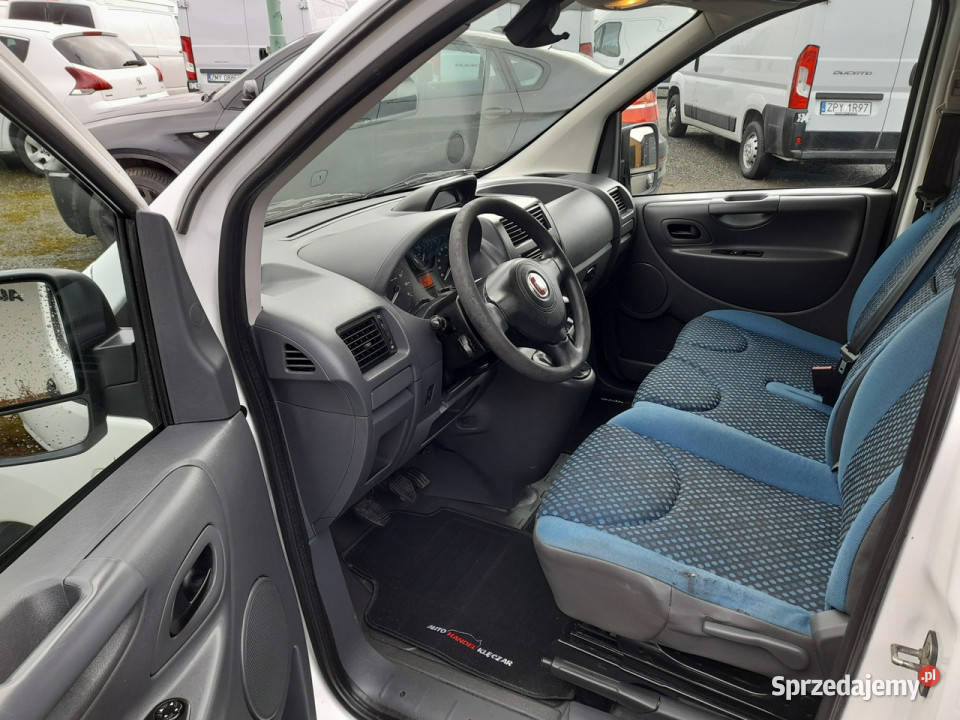 Fiat Scudo przygotowany do rejestracji czujniki ESP zachodniopomorskie Lipiany