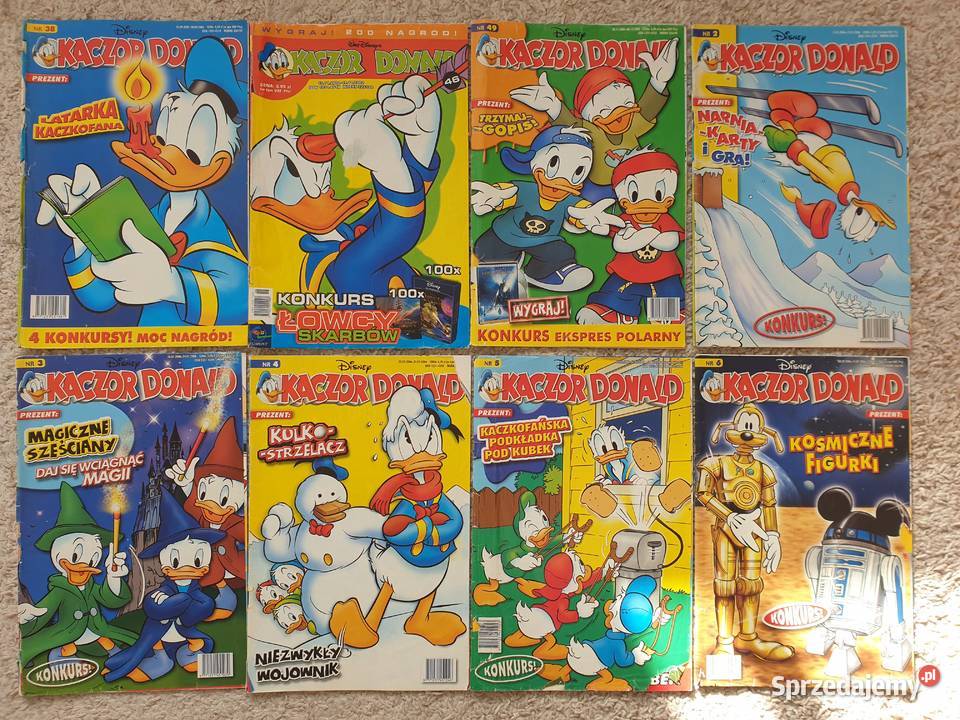 Kaczor Donald zestaw 23 komiksów Gdynia