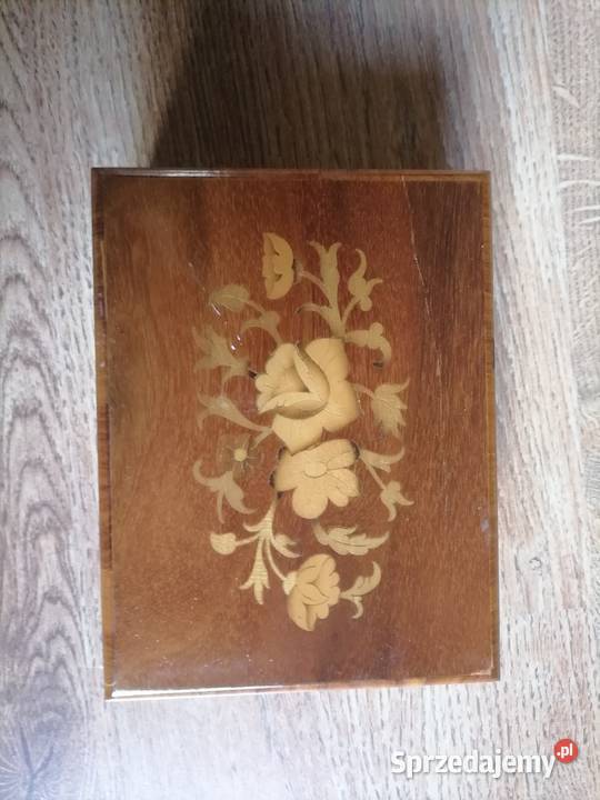 Stara szkatułka z pozytywka Szwajcaria Kraków sprzedam