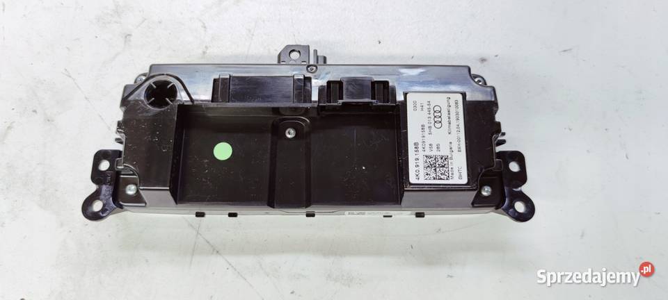 PANEL KLIMATRONIK TYŁ AUDI A6 C8 4K0919158B śląskie