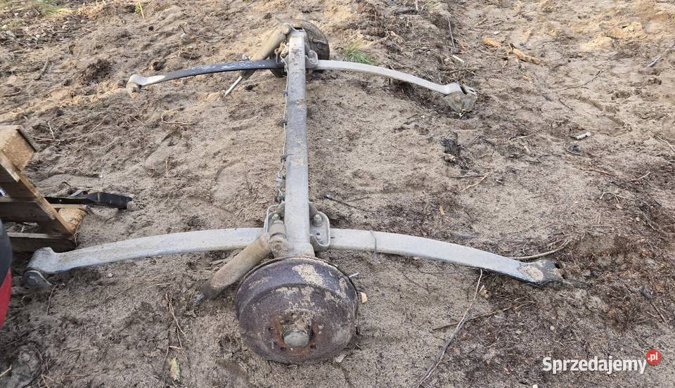 Oś resory na przyczepkę Małe Łunawy