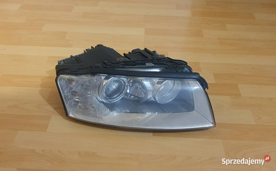 Lampa Prawa przód reflektor Xenon Audi A8 D3 Lampy przednie wielkopolskie Szamotuły sprzedam
