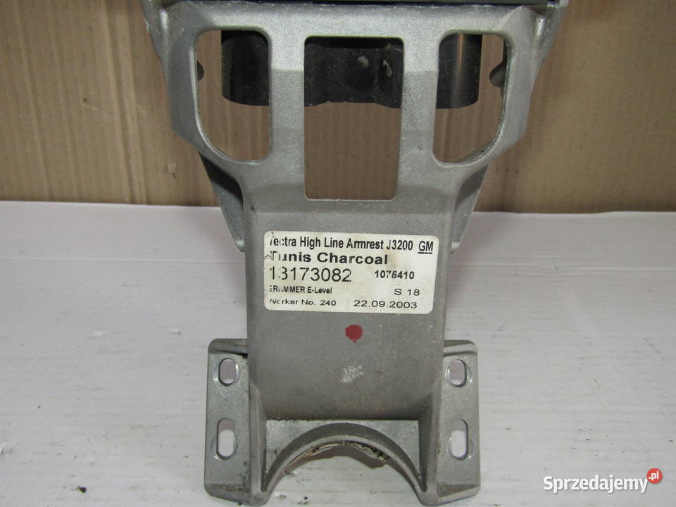 PODŁOKIETNIKSCHOWEK OPEL VECTRA C 13173082 Mysłaków