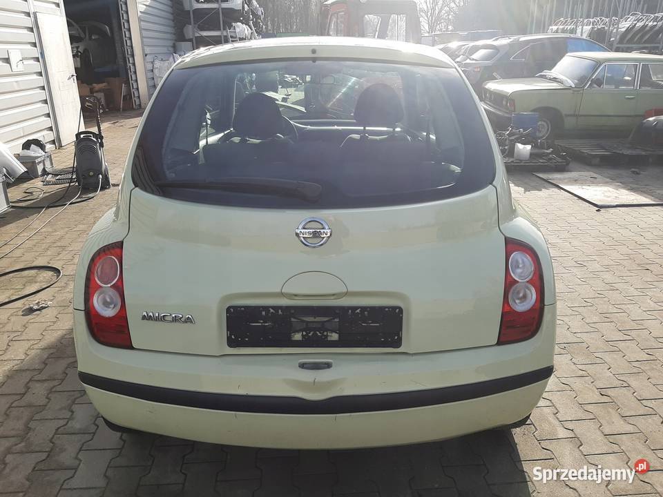 LAMPA TYLNA TYŁ LEWA NISSAN MICRA K12 HATCHBACK Lewe Nowy Tomyśl