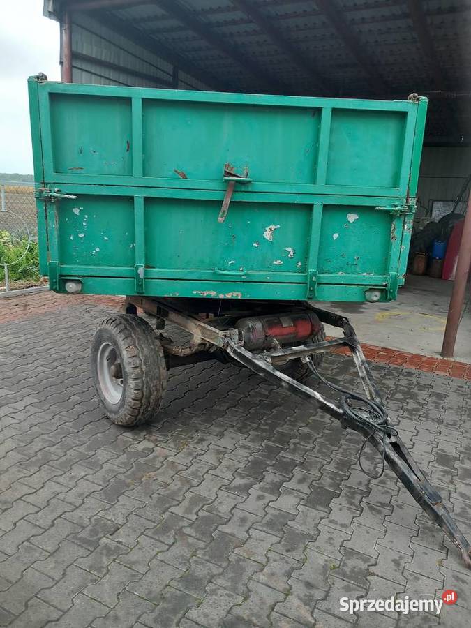 Przyczepa rolnicza d35 d44 zarejestrowana wielkopolskie Kalisz