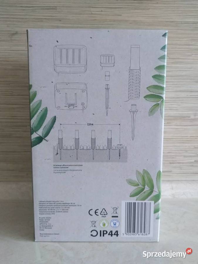 NAJTANIEJ Lampki Solarne Ratanowe Lampy Rattan 4 śląskie Zabrze