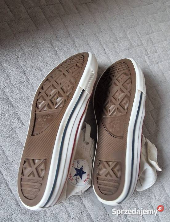 trampki wysokie na rzep Converse r 35 białe Kraków