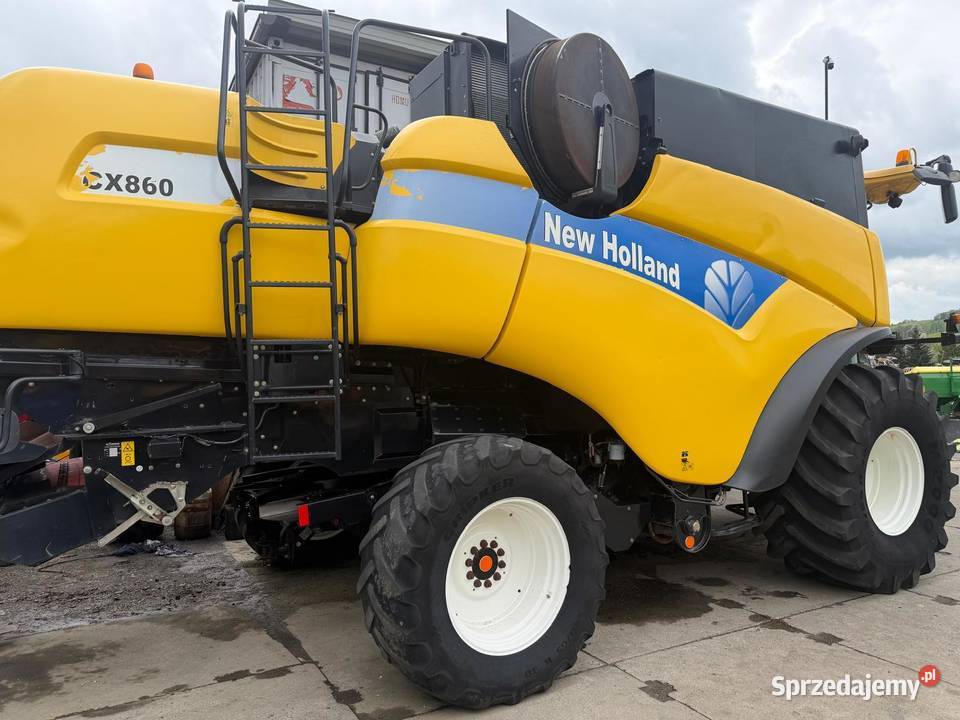 Kombajn zbożowy Holland CX 860 stół do rzepaku nieuszkodzony Zbożowe Nowa Ruda
