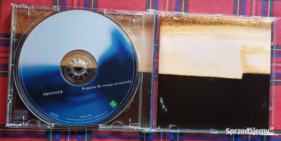 Preisner Requiem mojego przyjaciela CD Kraków