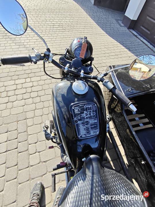 Motocykl M72 z koszem Dniepr K750 Ural nieuszkodzony Białystok