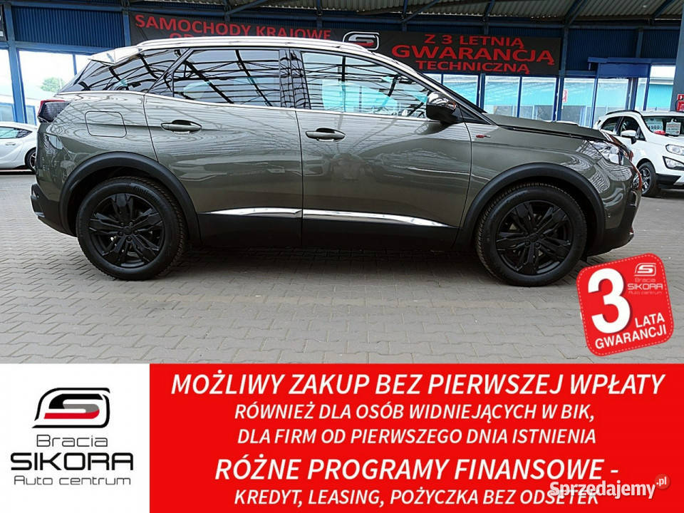 Peugeot 3008 GT Line 20 180 AUTOMAT ELDachSkóra asystent pasa ruchu Mysłowice