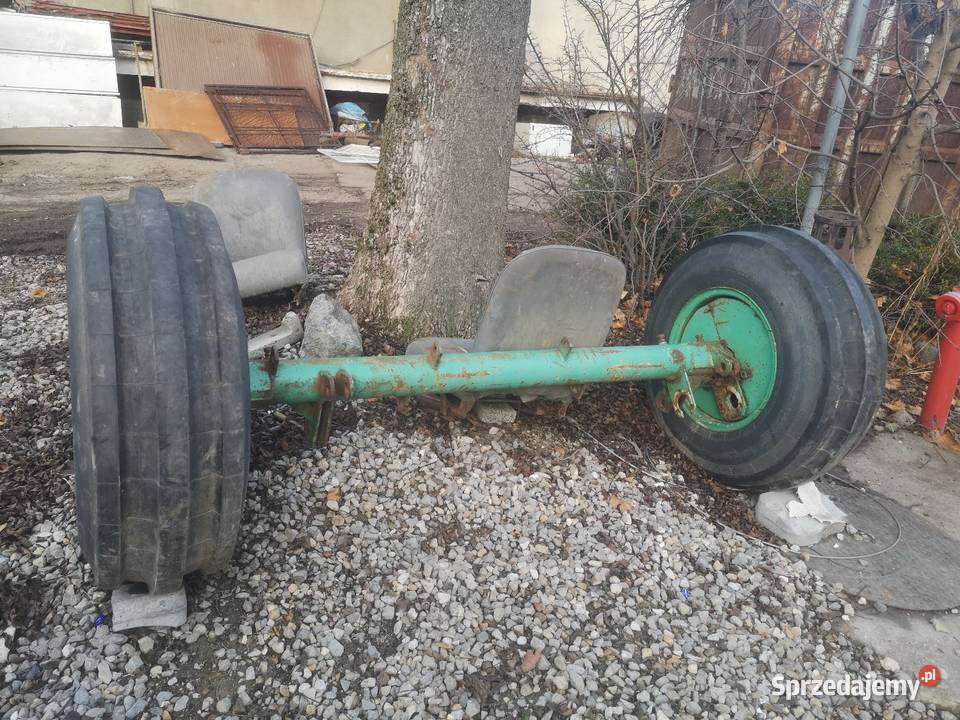 Oś ośka do przyczepy lawety Trzyciąż