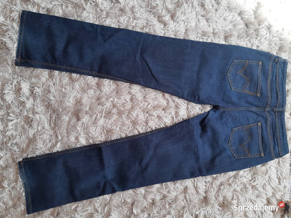 Spodnie jeansy unisex rozmiar 10 UK medium Odzież codzienna