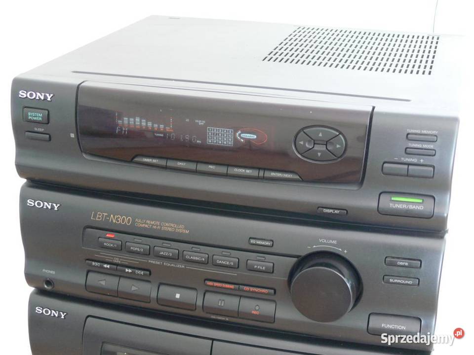 Wieża Sony HCDN300 mocna WYSYŁKA Jasło