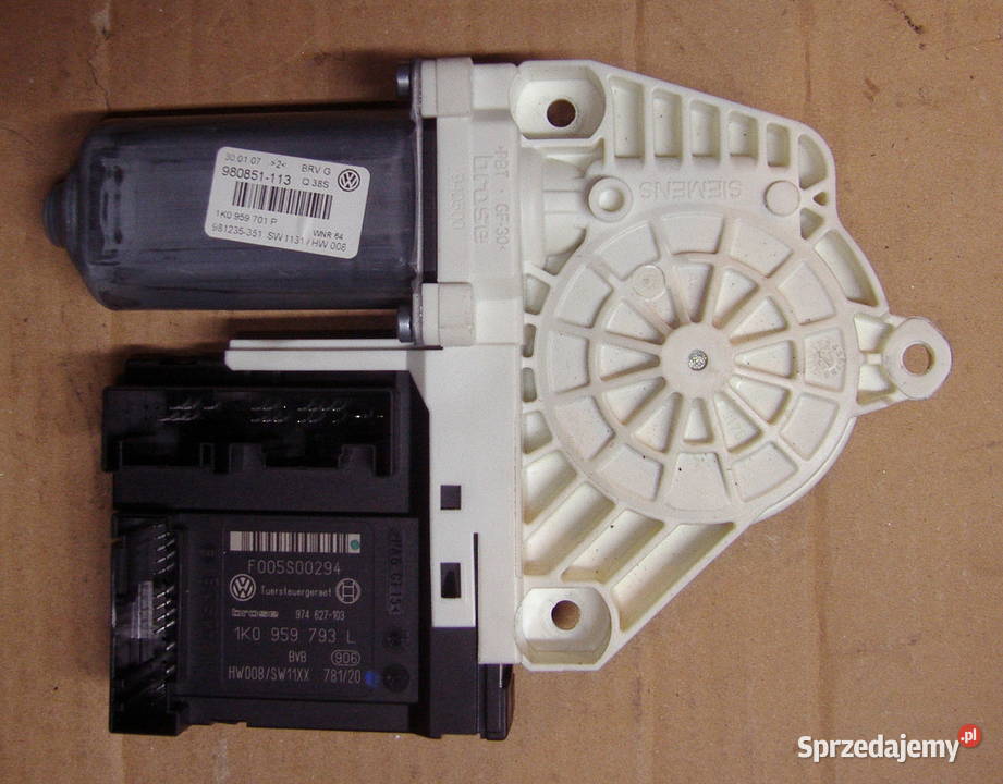 VW PASSAT B6 SILNICZEK SZYBY LEWY PRZÓD Katowice